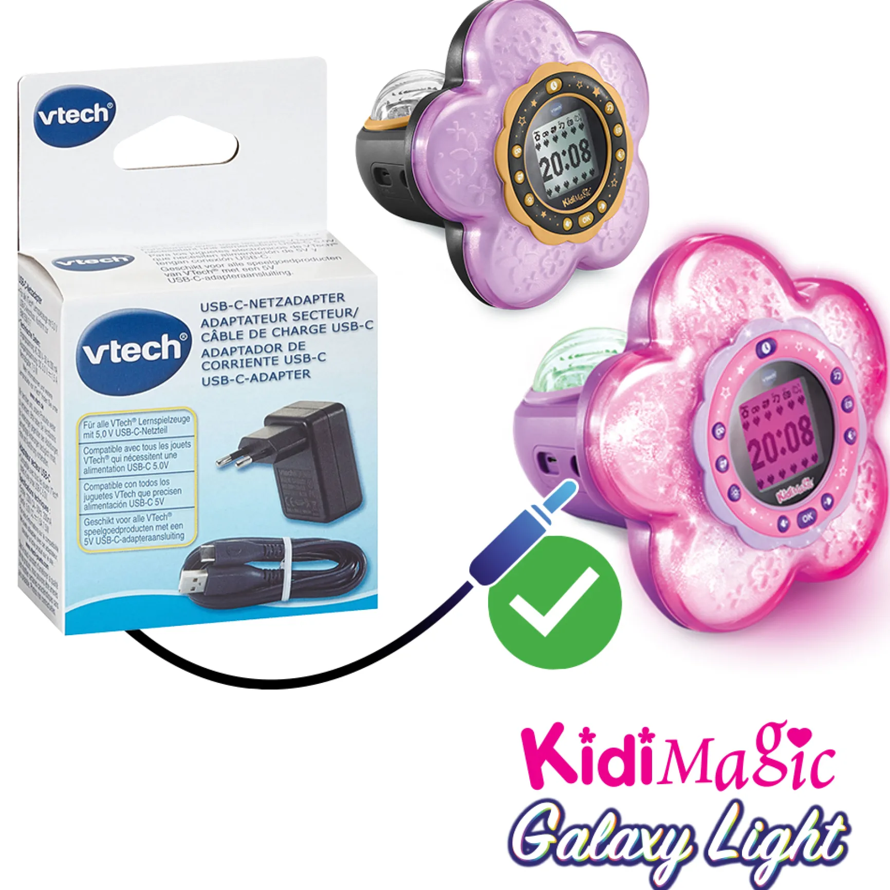 Adaptateur secteur USB C officiel VTech