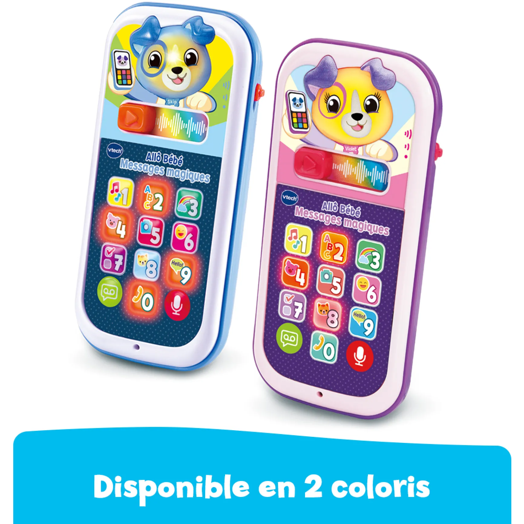 Allô bébé Messages magiques rose