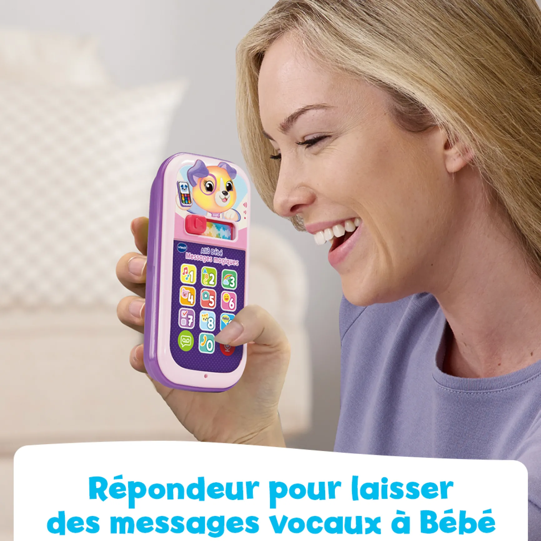 Allô bébé Messages magiques rose