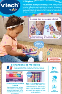 Allô bébé Messages magiques rose