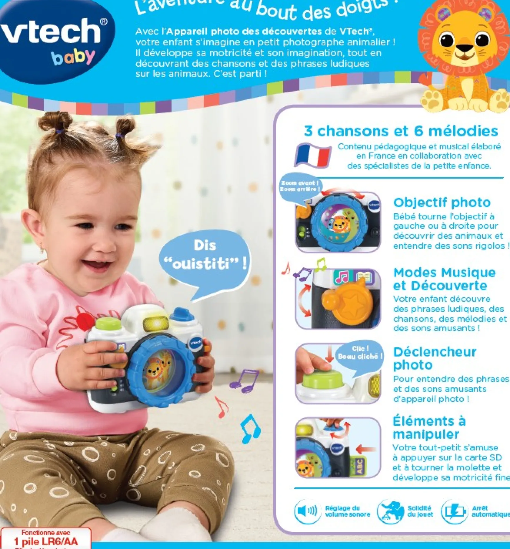 Appareil photo des découvertes
