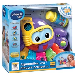 Aquabulles, ma pieuvre orchestre - jouet musical