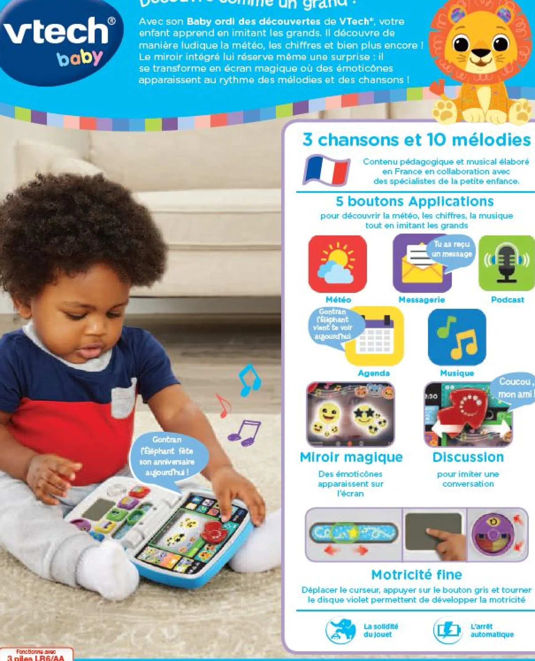 Baby ordi des découvertes