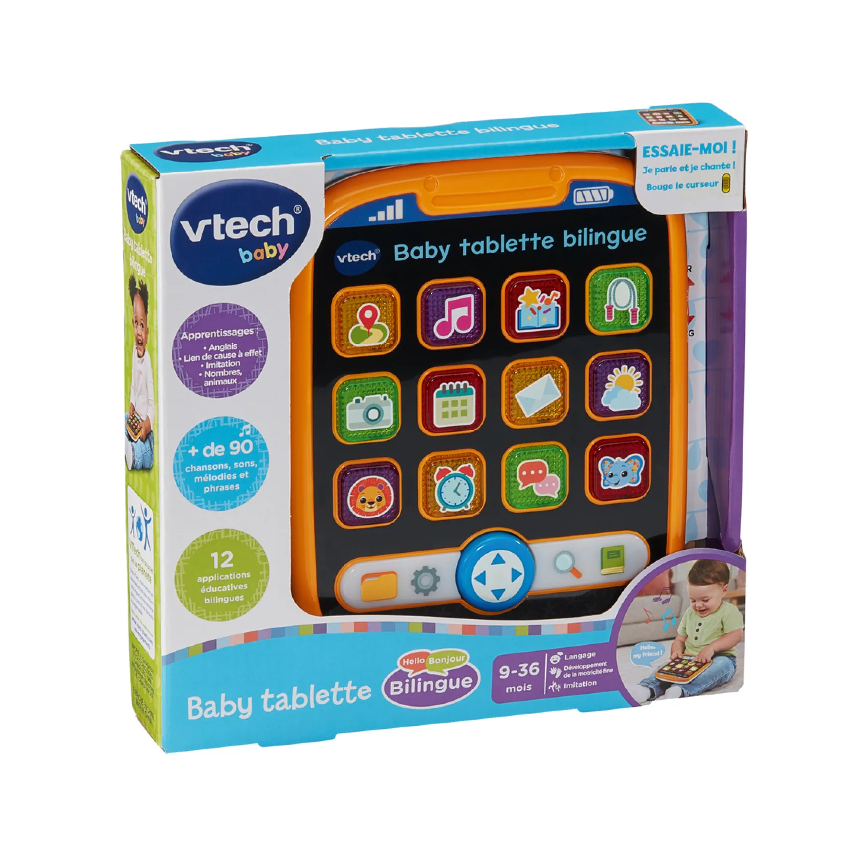 Baby tablette bilingue