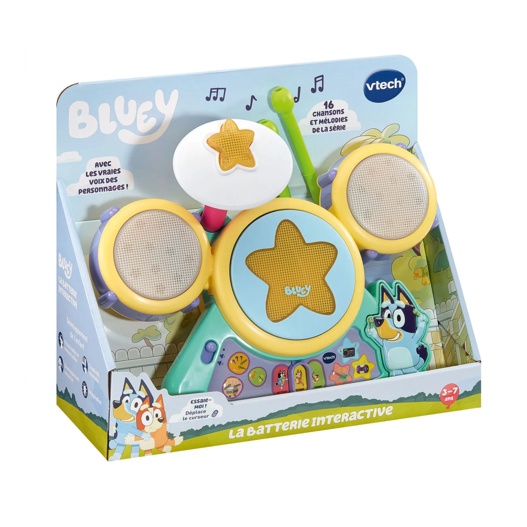 Bluey - La batterie interactive