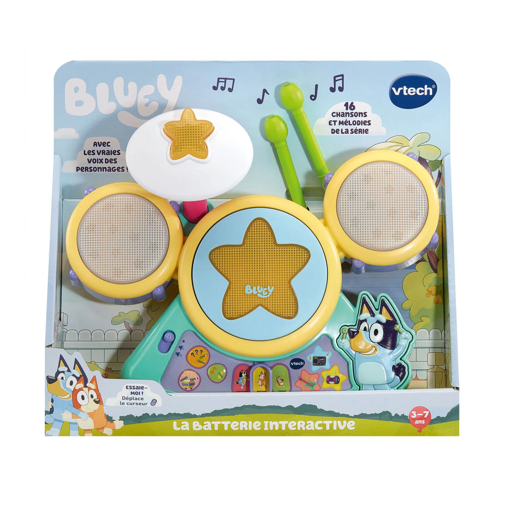 Bluey - La batterie interactive