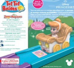Château-toboggan enchanté - Tut Tut Bolides Disney Princesses