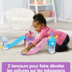 Château-toboggan enchanté - Tut Tut Bolides Disney Princesses