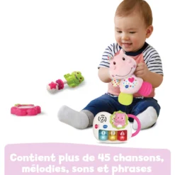 Coffret naissance - Eveil des sens - Rose