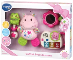Coffret naissance - Eveil des sens - Rose