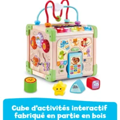 Cube nature interactif multi-activités