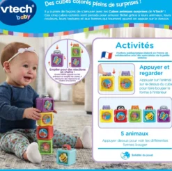 Cubes animaux surprises
