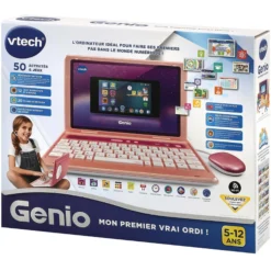 Genio, mon premier vrai ordi ! (rose)
