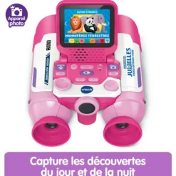 Genius XL - Jumelles vidéo interactives (rose)