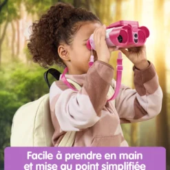 Genius XL - Jumelles vidéo interactives (rose)