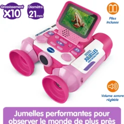 Genius XL - Jumelles vidéo interactives (rose)