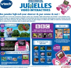 Genius XL - Jumelles vidéo interactives (rose)