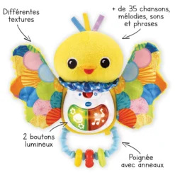 Hochet piou-piou éveil des sens