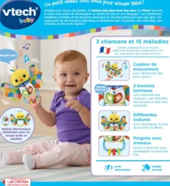 Hochet piou-piou éveil des sens