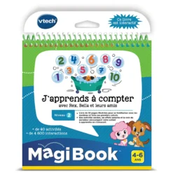J'apprends à compter avec Rex et Bella - Livre Magibook