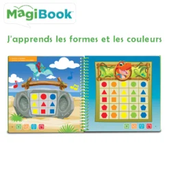 J'apprends les formes et les couleurs - Livre Magibook