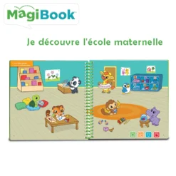 Je découvre l'école maternelle - Livre Magibook