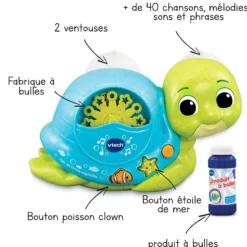 Juju ma tortue magi bulles