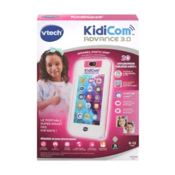 KidiCom Advance 3.0 blanc/rose