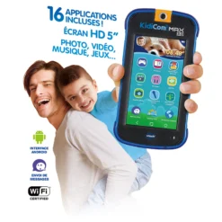 KidiCom MAX 3.0 bleu - portable sécurisé enfant