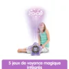 Kidimagic Starlight violet - réveil enfant