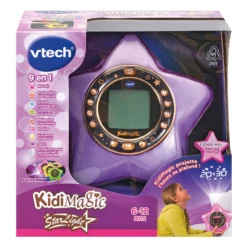 Kidimagic Starlight violet - réveil enfant
