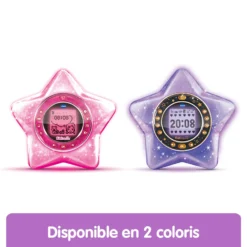 Kidimagic Starlight violet - réveil enfant