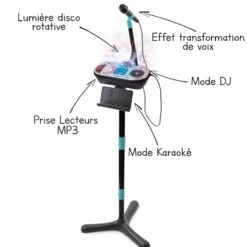 Kidi SuperStar DJ Studio noir