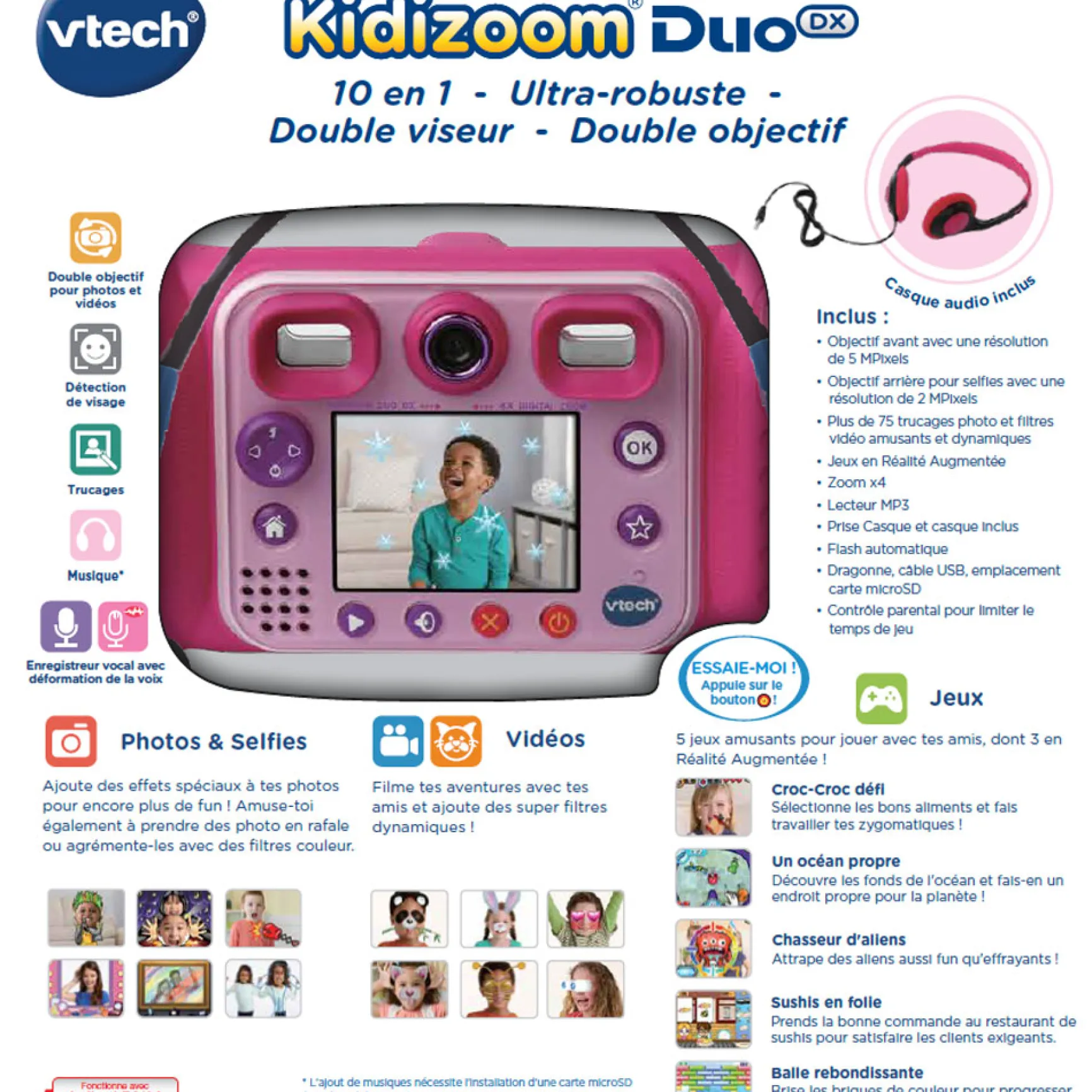 KidiZoom Duo DX rose