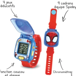 La montre-jeu interactive de Spidey