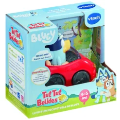 La voiture décapotable de Bluey