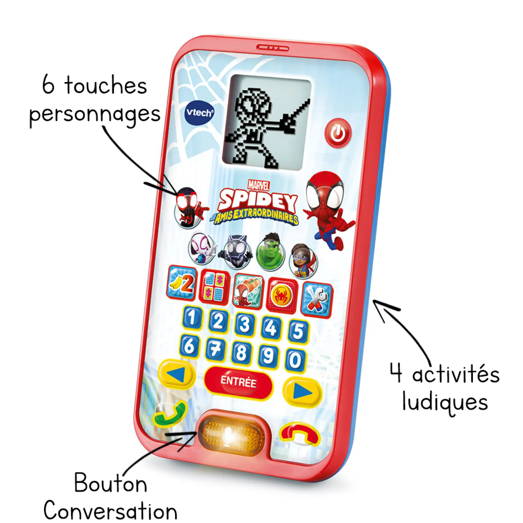 Le smartphone éducatif de Spidey