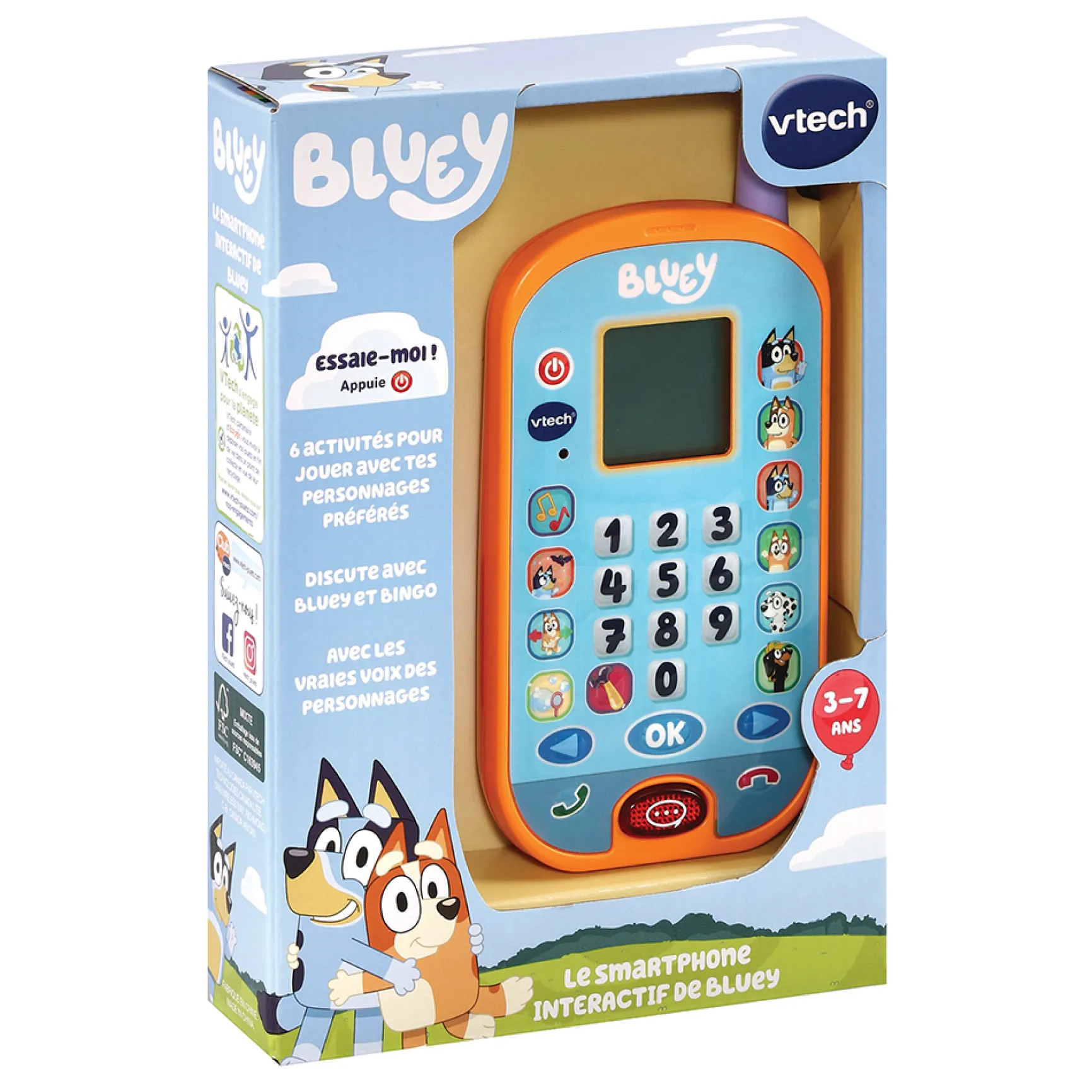Le smartphone interactif de Bluey