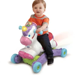 Licorne à bascule Cléo - porteur bébé