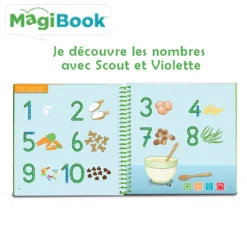 Livre interactif apprentissage des nombres - Livre Magibook - VTech