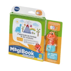 Livre J'apprends les formes et les couleurs + figurine
