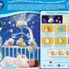 Lumi mobile Compte-moutons bleu - mobile pour bébé
