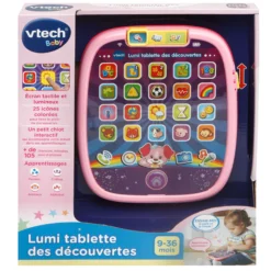 Lumi tablette des découvertes rose - tablette éducative