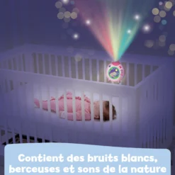 Lumi veilleuse nuit enchantée rose