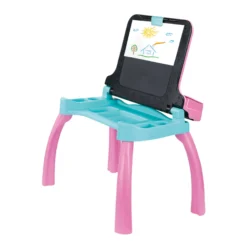 Magi bureau interactif et musical 6 en 1 - rose