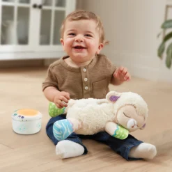 Manon, lumi mouton Nuit étoilée 3 en 1 - veilleuse en peluche