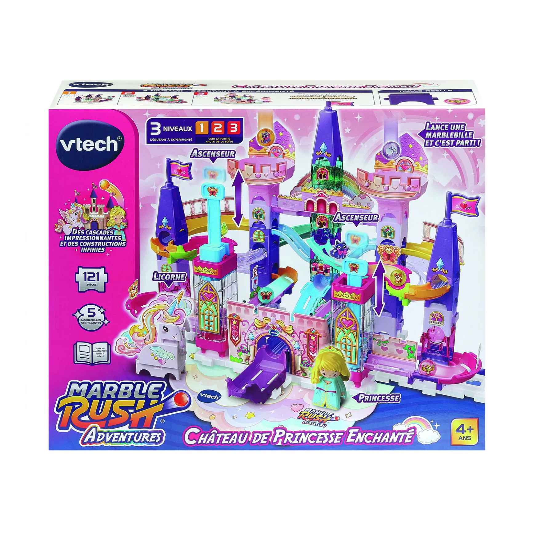 Marble Rush Adventures - Château de princesse enchanté