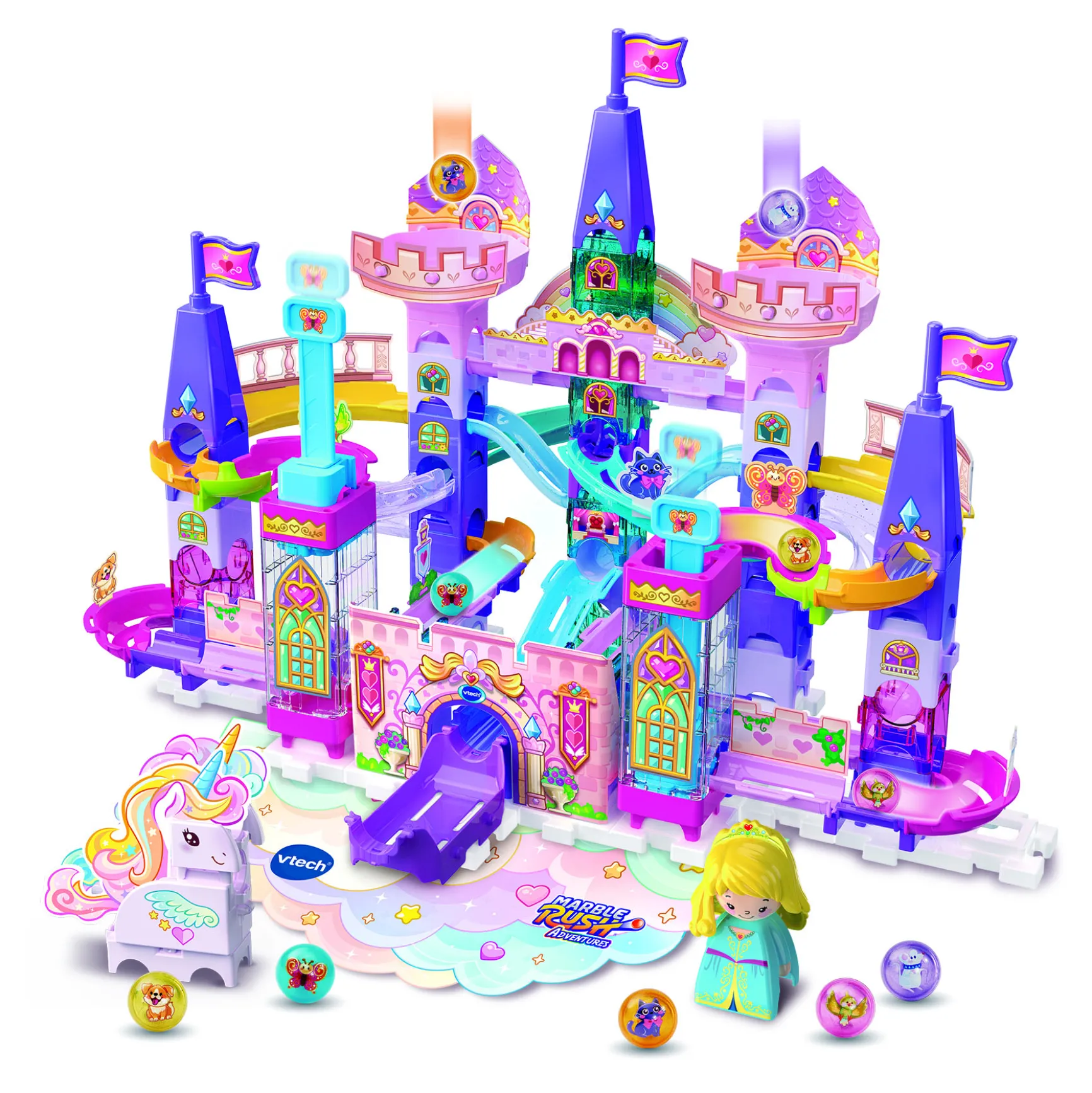 Marble Rush Adventures - Château de princesse enchanté