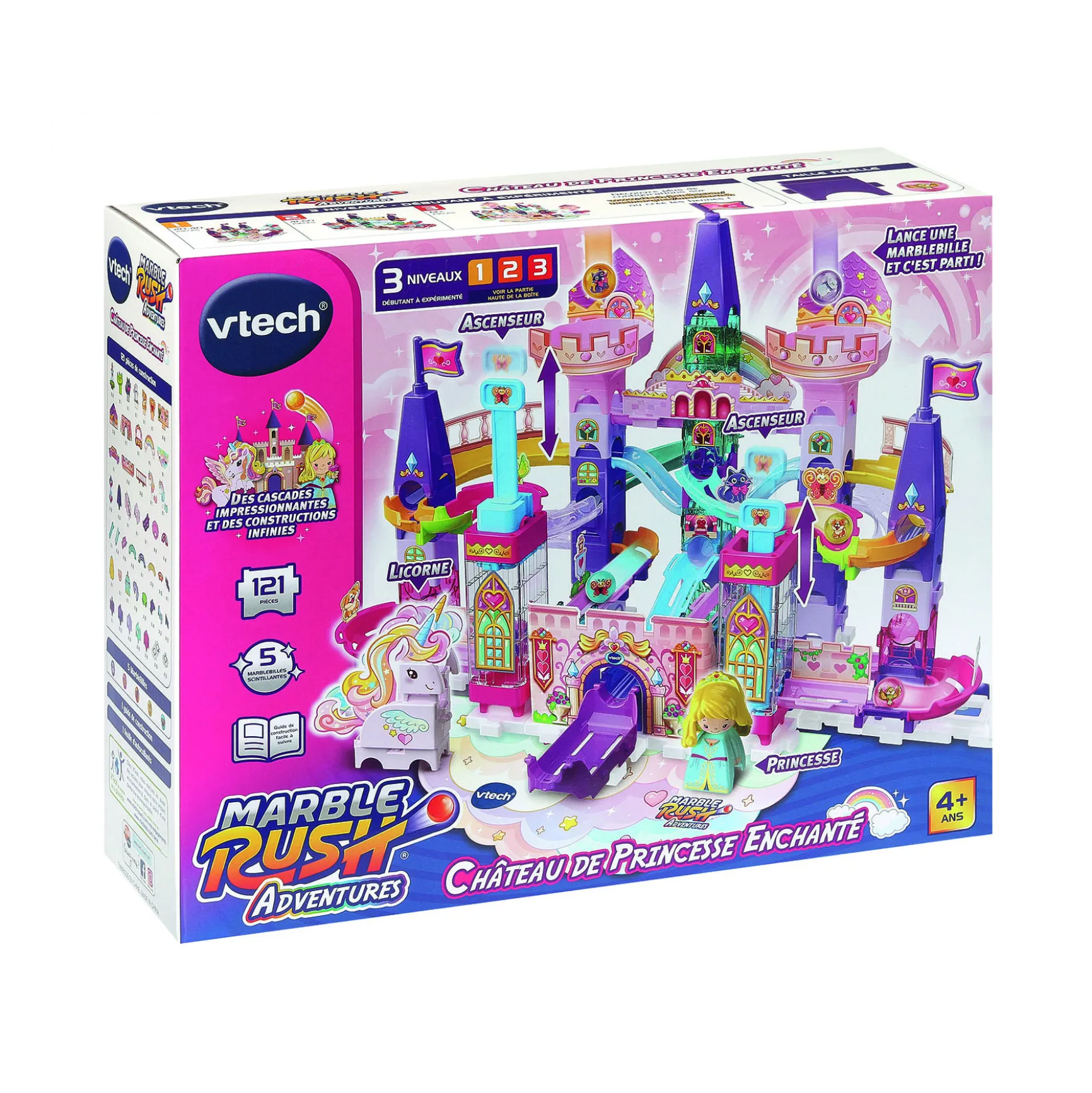 Marble Rush Adventures - Château de princesse enchanté