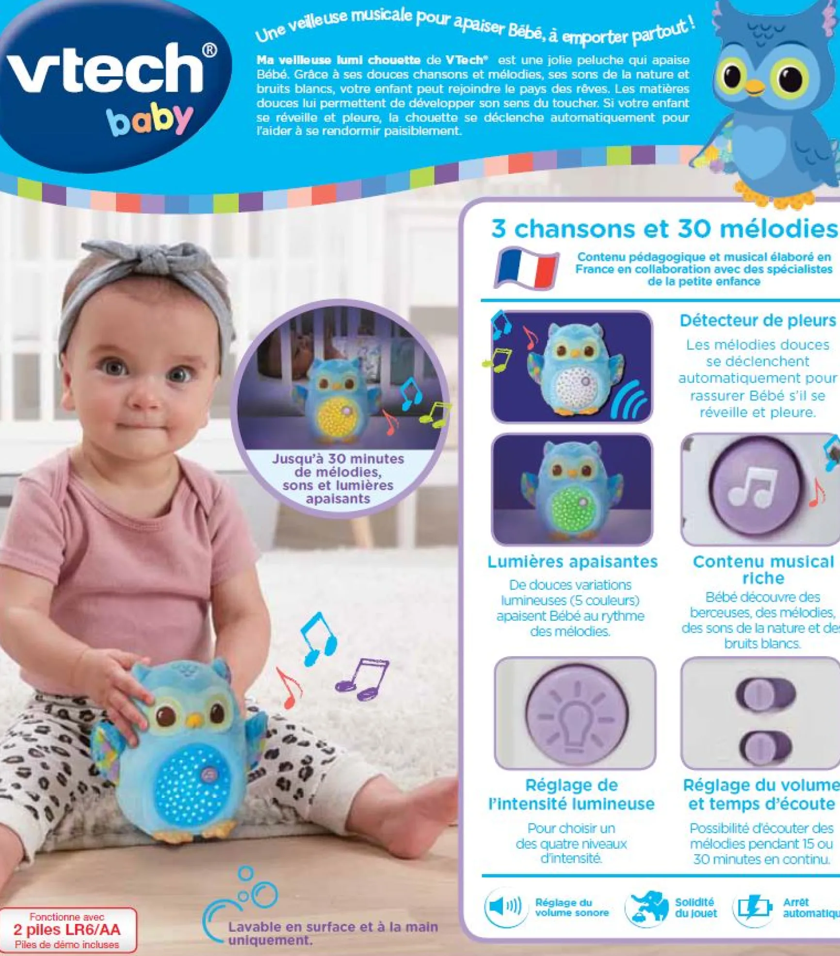 Ma veilleuse lumi chouette